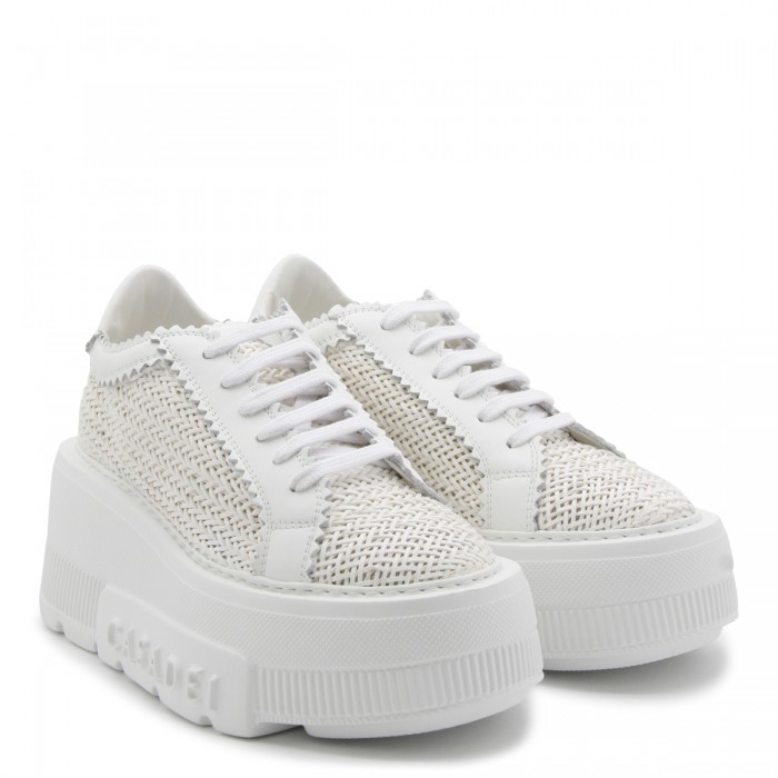 WHITE LEATHER SNEAKERS 2
