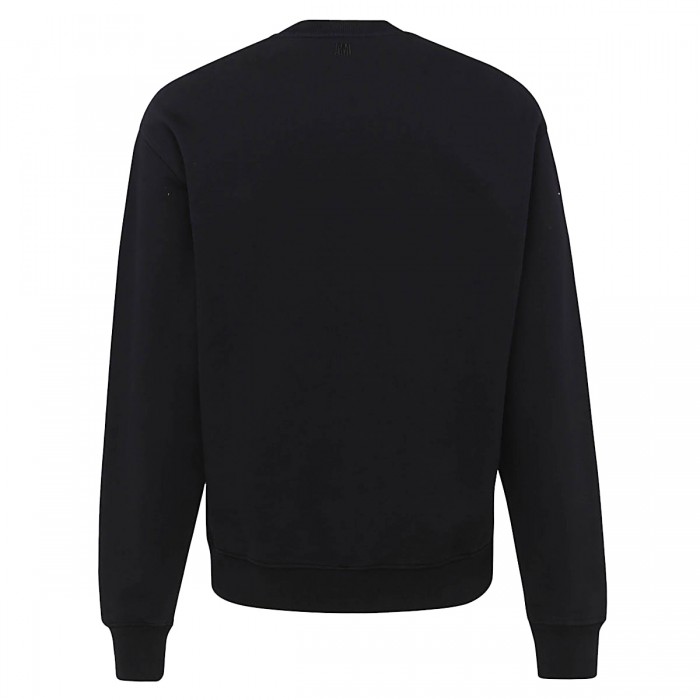 BLACK COTTON SWEATSHIRT 2