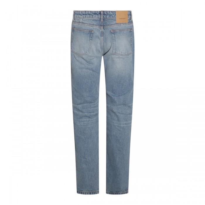 BLUE COTTON DENIM JEANS 2