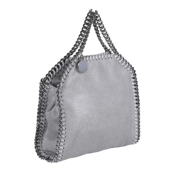 LIGHT GREY TINY TOTE 2
