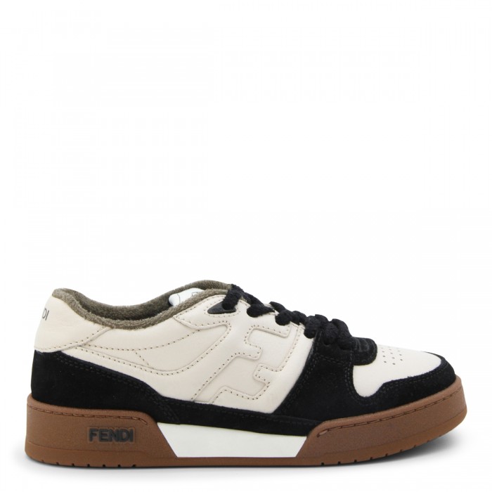 BLACK AND MILK LEATHER...