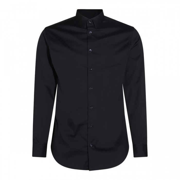 NAVY BLUE COTTON SHIRT