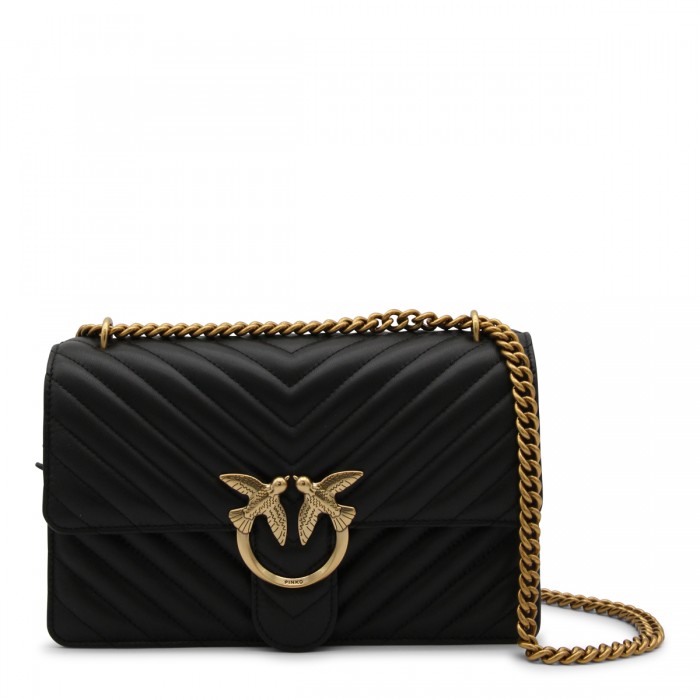 BLACK LEATHER CLASSIC ICON...