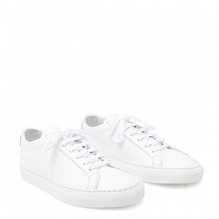WHITE LEATHER SNEAKERS 2
