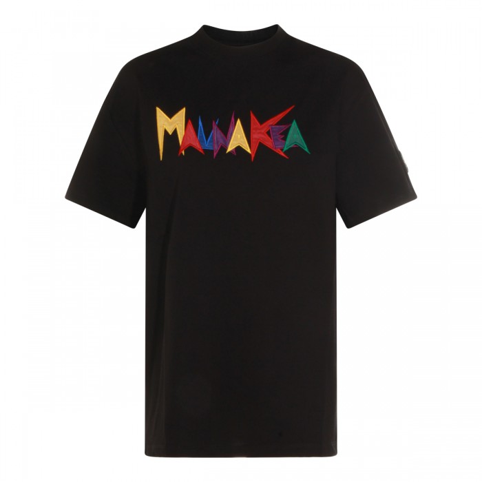 BLACK COTTON T-SHIRT