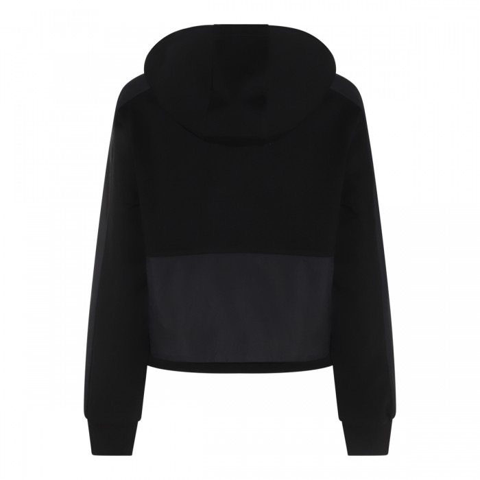 BLACK COTTON SWEATSHIRT 2