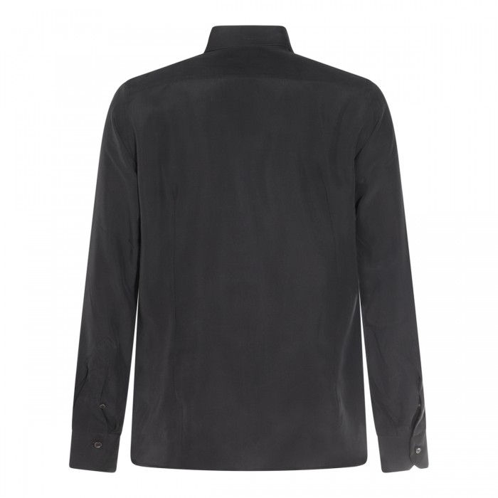 BLACK SILK SHIRT 2