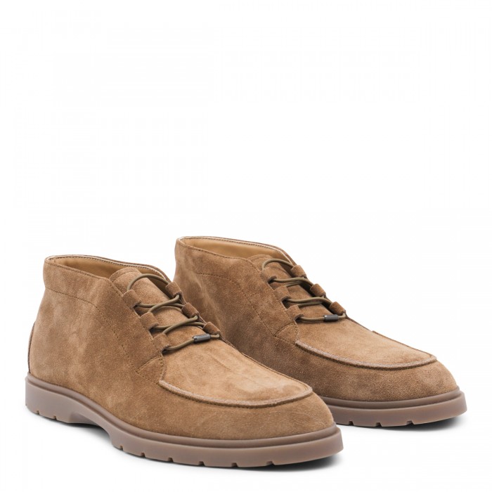 BEIGE SUEDE BOOTS 2