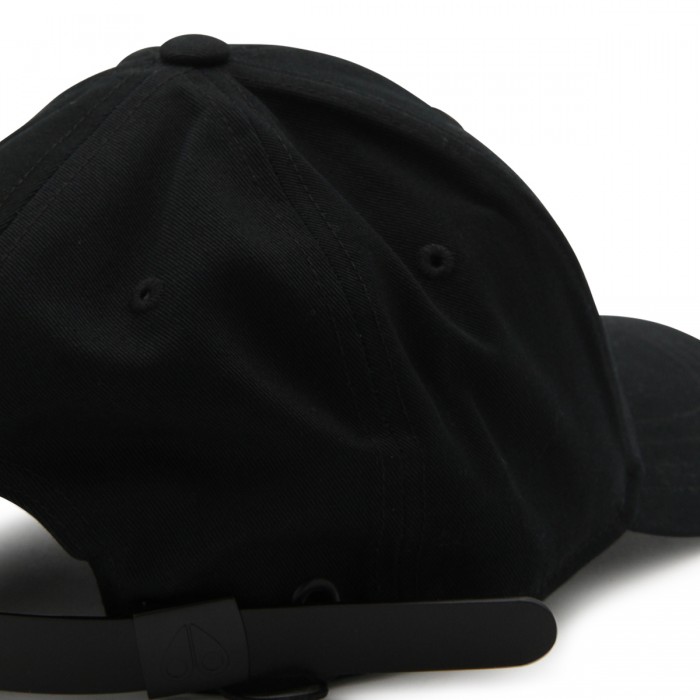 BLACK COTTON ICON BASEBALL CAP 2