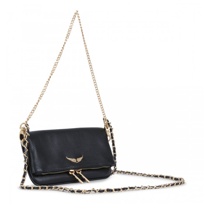 BLACK LEATHER NANO SHOULDER... 2