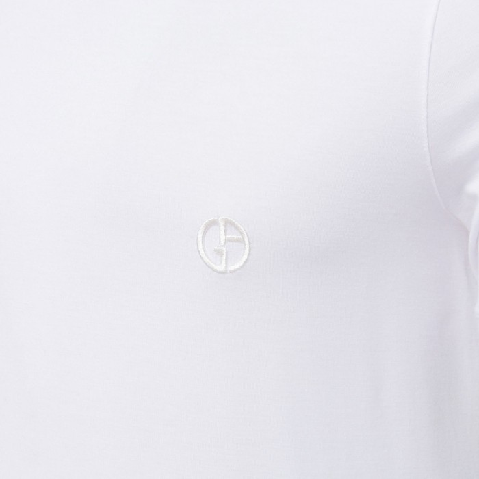 WHITE VISCODE BLEND T-SHIRT 2