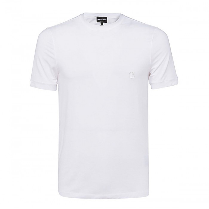 WHITE VISCODE BLEND T-SHIRT