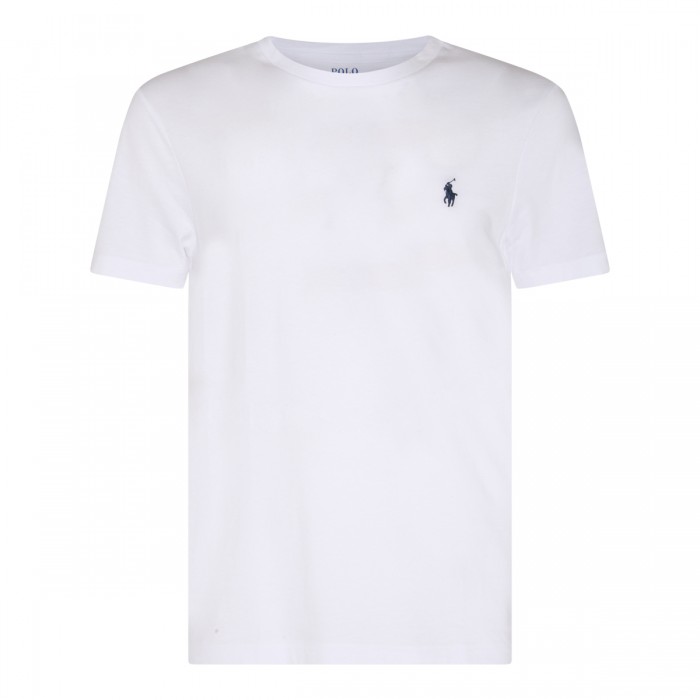 WHITE COTTON T-SHIRT