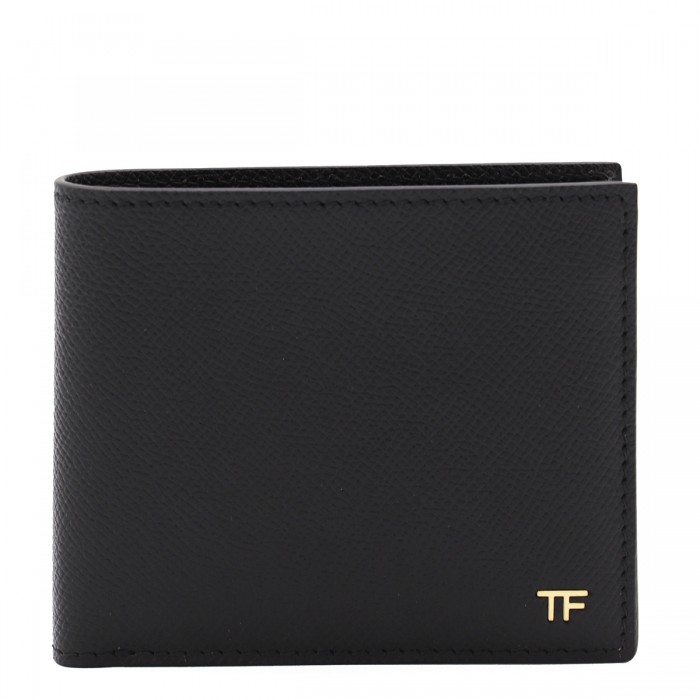 BLACK LEATHER WALLET