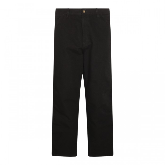 BLACK COTTON JEANS