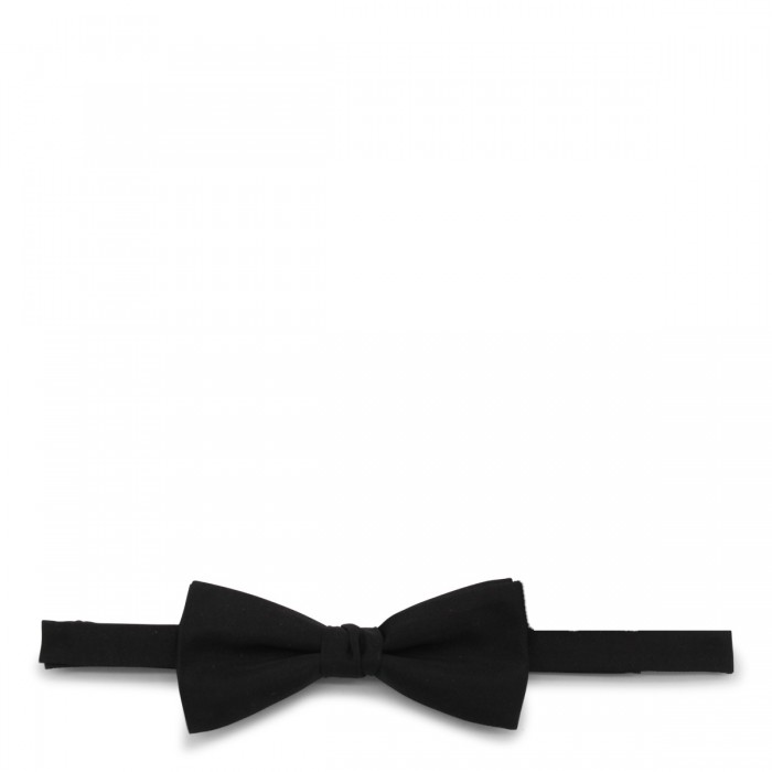 BLACK SILK TIE