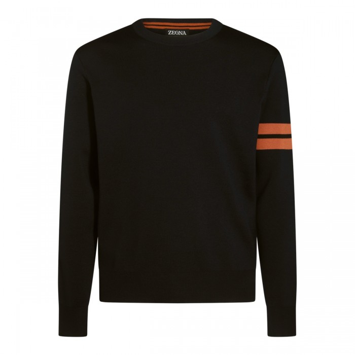 BLACK COTTON KNITWEAR
