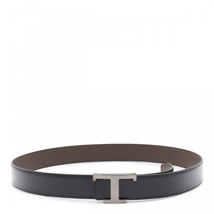 BLUE LEATHER BELT