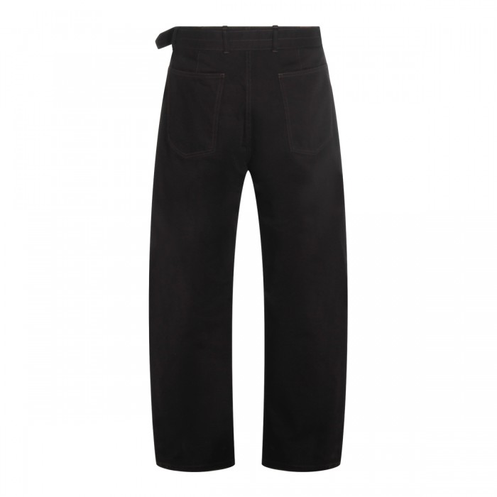 BLACK COTTON JEANS 2