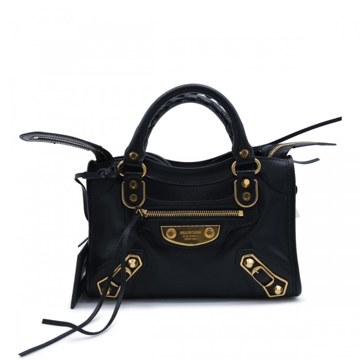 BLACK LEATHER LE CITY...