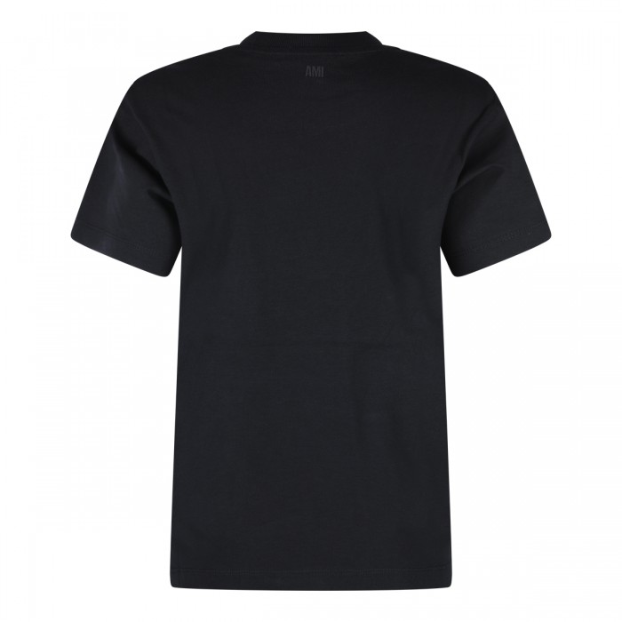 BLACK COTTON T-SHIRT 2