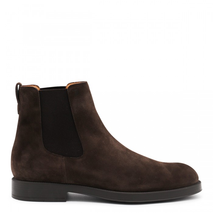 BROWN LEATHER BOOTS