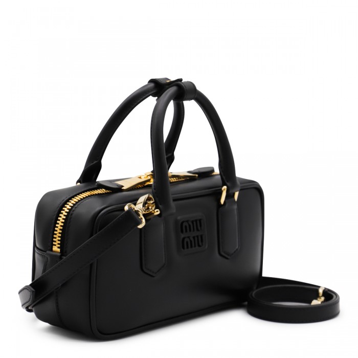 BLACK LEATHER ARCADIE... 2