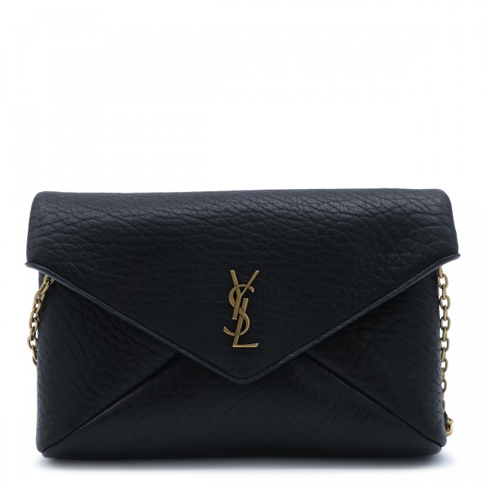 BLACK LEATHER CASSANDRE...