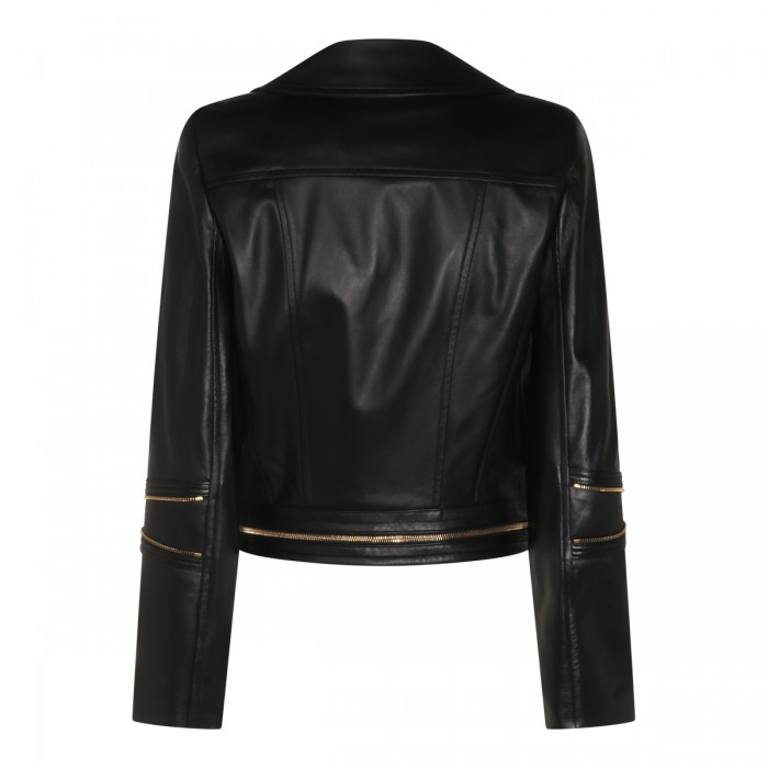 BLACK LEATHER JACKET 2