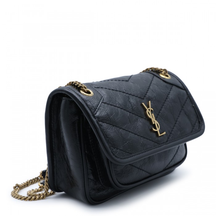 BLACK LEATHER NIKI MINI... 2