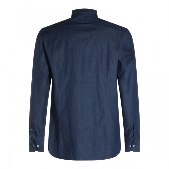 BLUE COTTON SHIRT 2