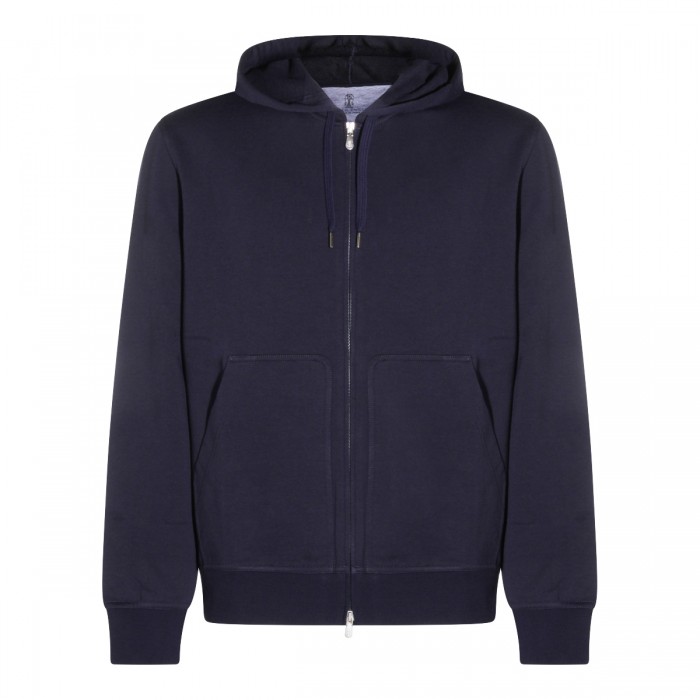 NAVY COTTON SWEATSHIRT