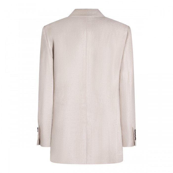PALE OAK LINEN BLAZER 2