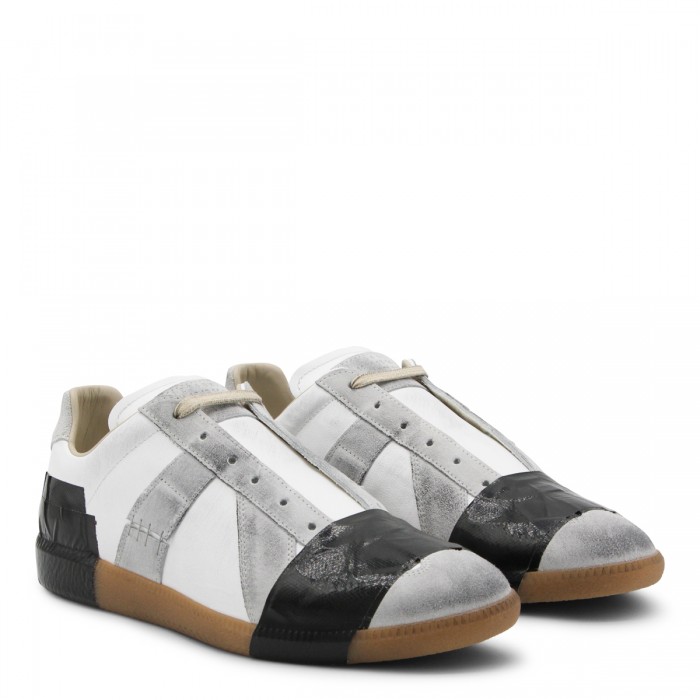 WHITE LEATHER SNEAKERS 2