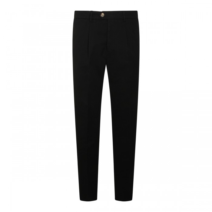 BLACK COTTON PANTS