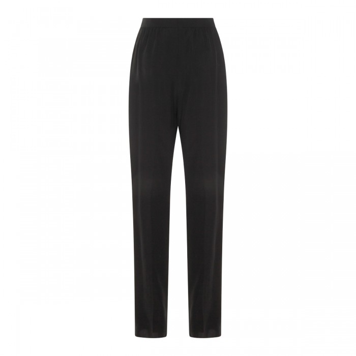 BLACK SILK PANTS 2