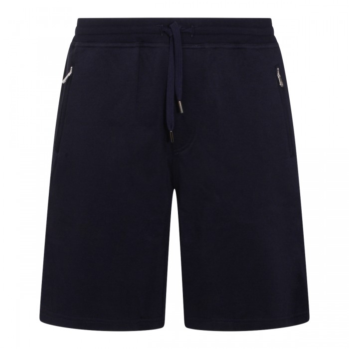 BLACK COTTON SHORTS