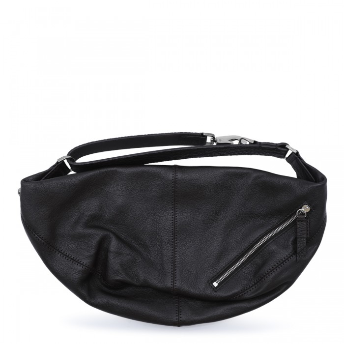 DARK CHOCOLATE LEATHER MINI...
