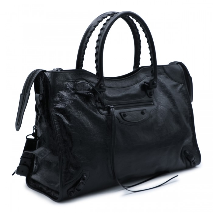 BLACK LEATHER LE CITY BIG... 2