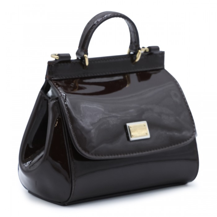 BROWN LEATHER VINYL SICILY... 2