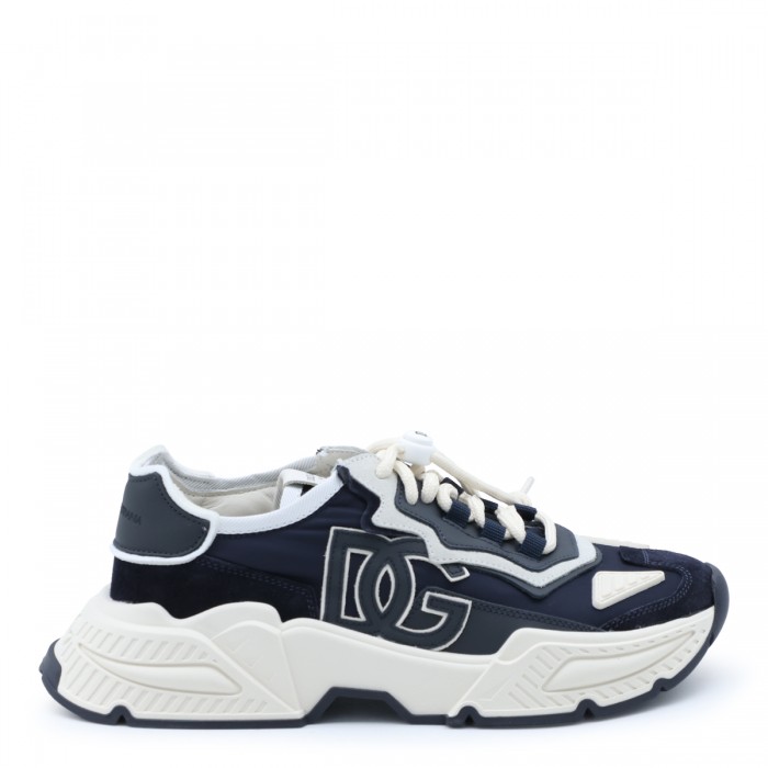 BLUE AND MULTICOLOR SNEAKERS