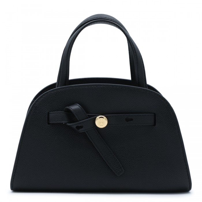 BLACK SUEDE ROMY SMALL TOP...