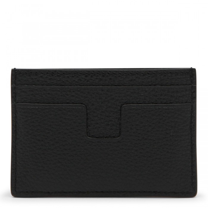 BLACK LETHER CARD HOLDER 2