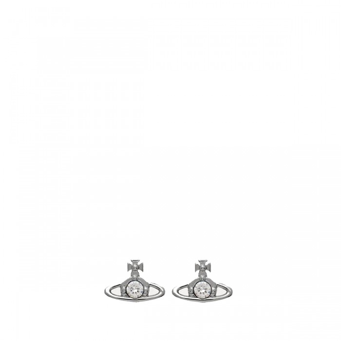 SILVERNANO SOLITAIRE EARRINGS