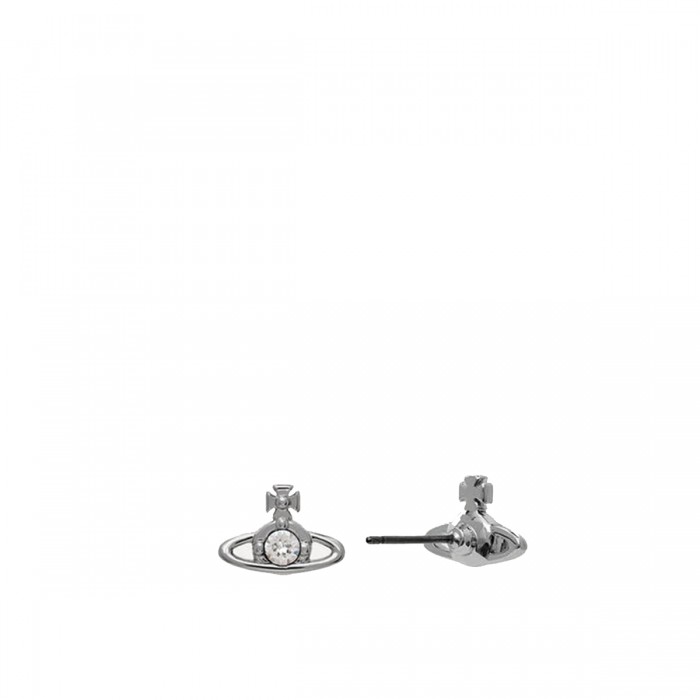 SILVERNANO SOLITAIRE EARRINGS 2