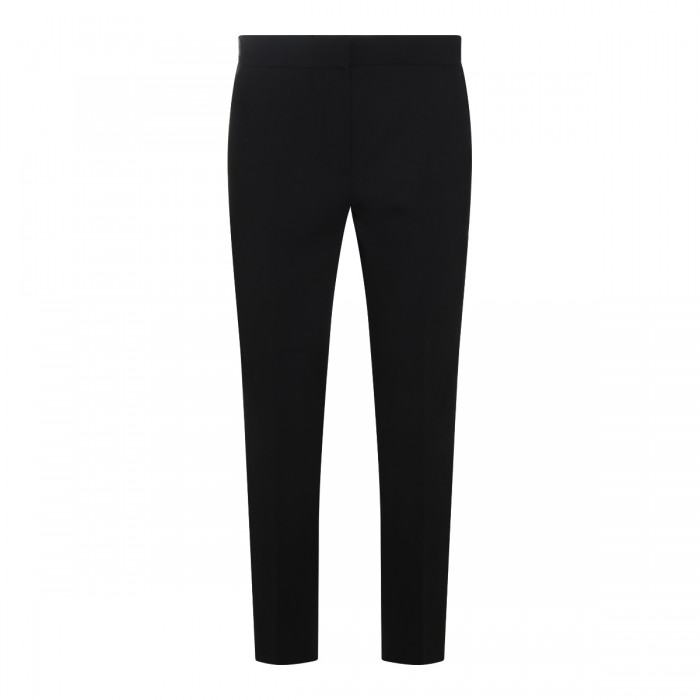 BLACK VIRGIN WOOL MACINO...