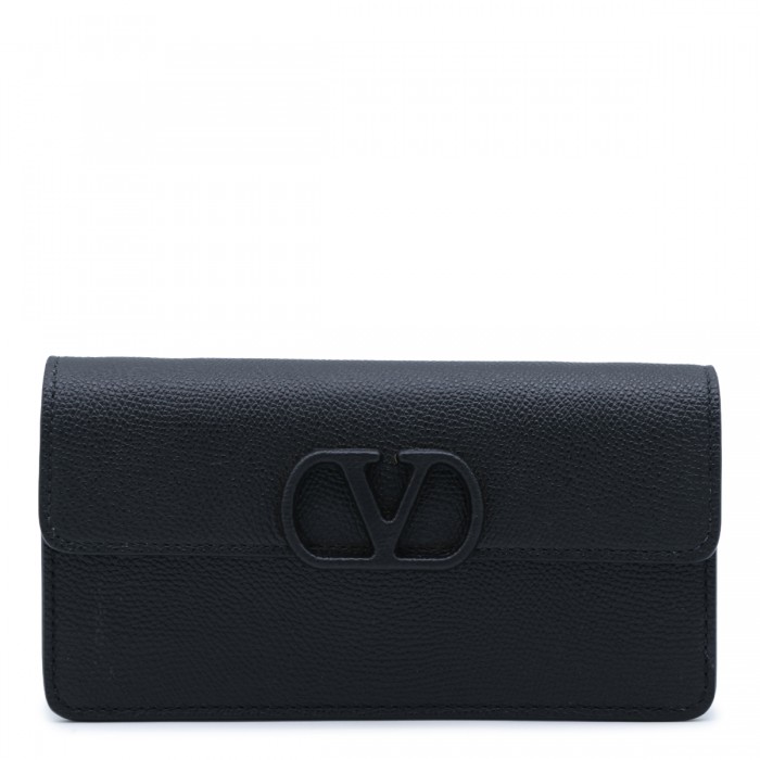BLACK CANNELLE LEATHER...