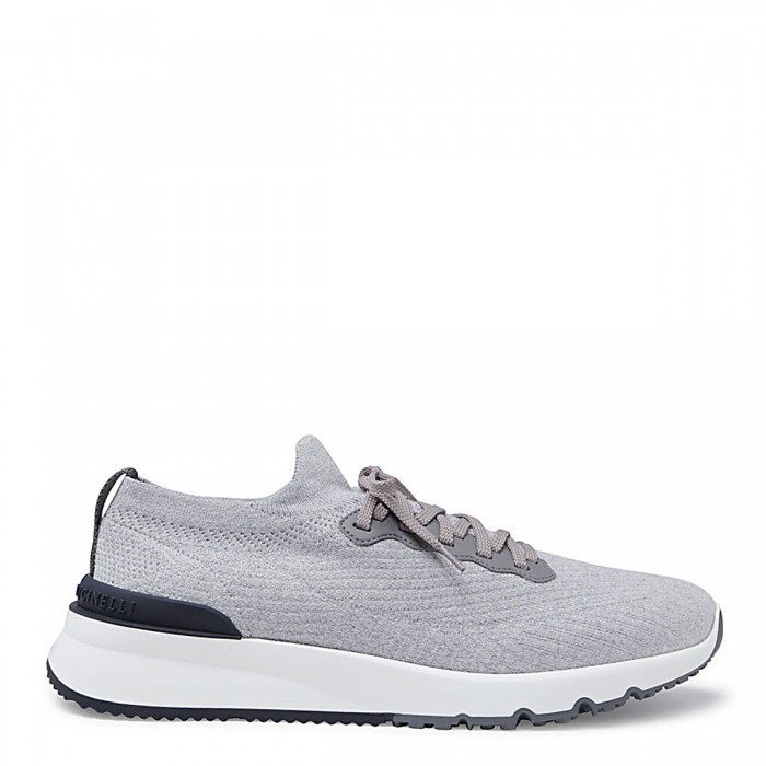 GREY CANVAS SNEAKERS