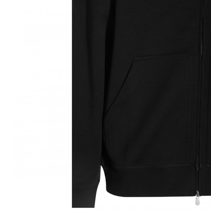 BLACK COTTON SWEATSHIRT 2