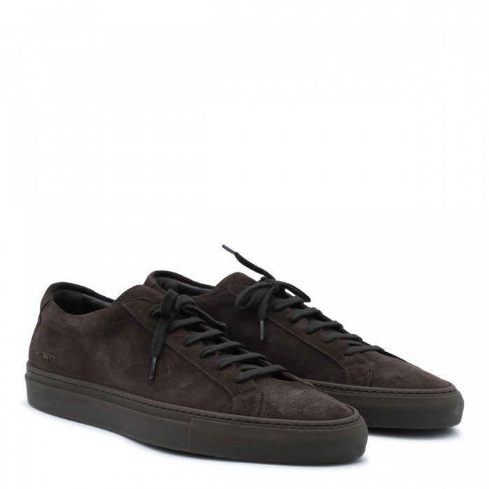 DARK BROWN SUEDE ACHILLES... 2